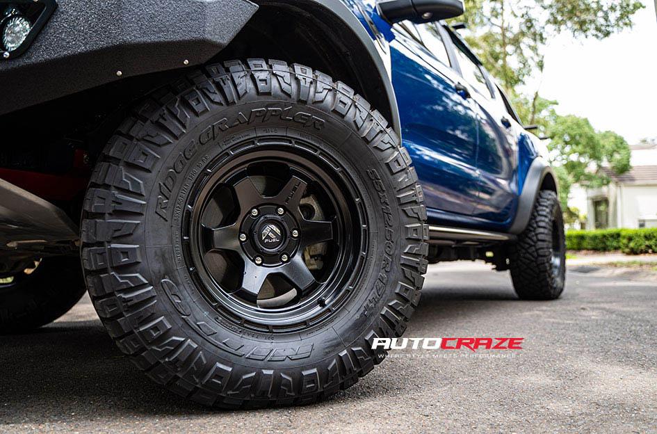 FORD RANGER RAPTOR SHOK MATTE BLACK